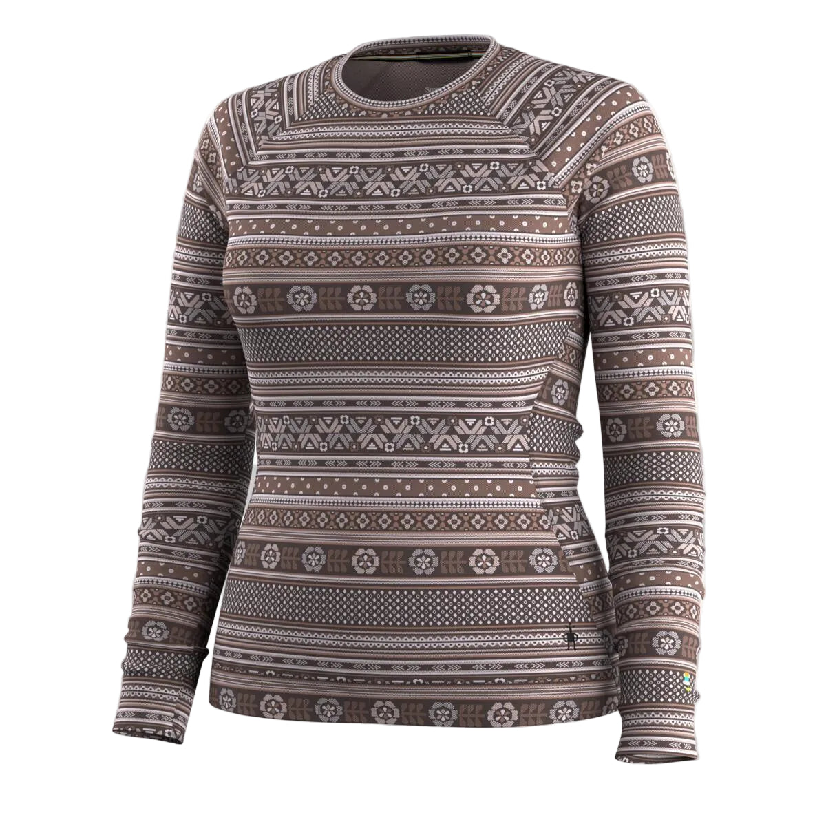 Camiseta interior térmica clásica de merino para mujer - Negro 