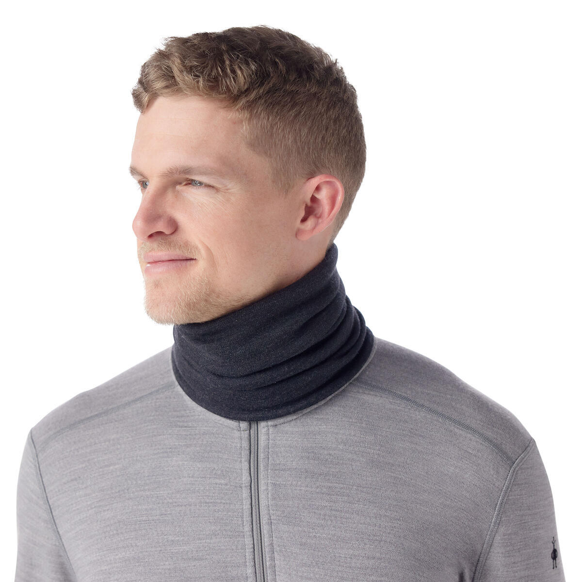Thermal Merino Reversible Neck Gaiter - North Woods Foggy Pines