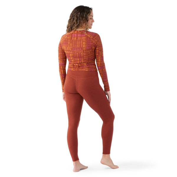 Women's Classic Thermal Merino Base Layer Bottom - Pecan Brown Heather