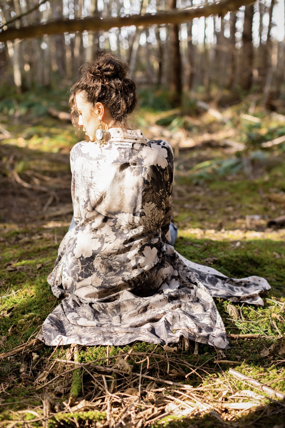 Looking Glass Duster Kimono