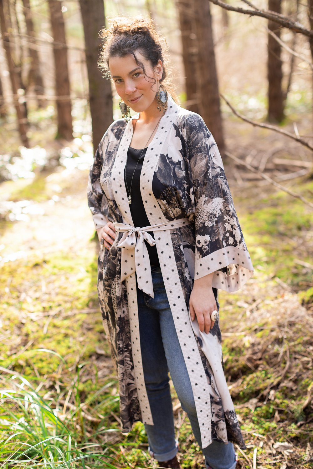 Looking Glass Duster Kimono