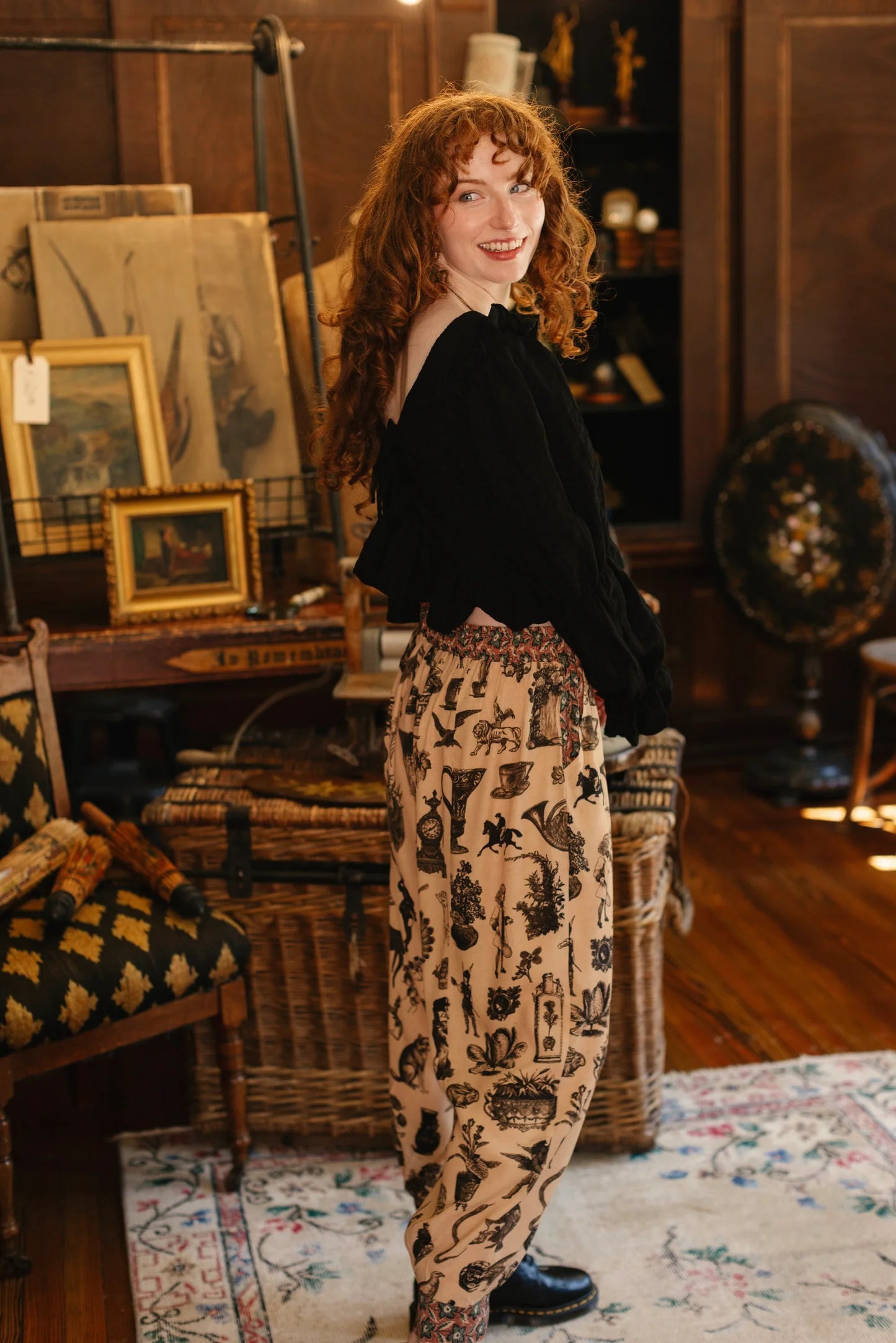Curiosities Poet Pants