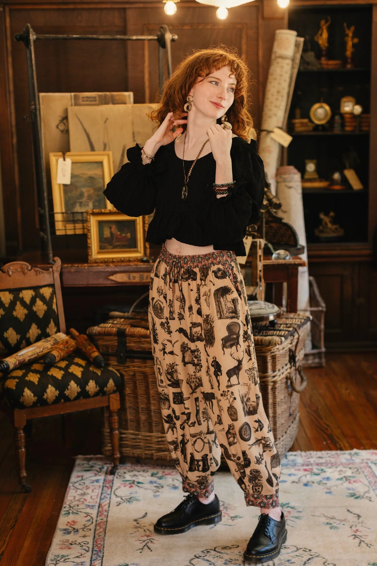 Curiosities Poet Pants