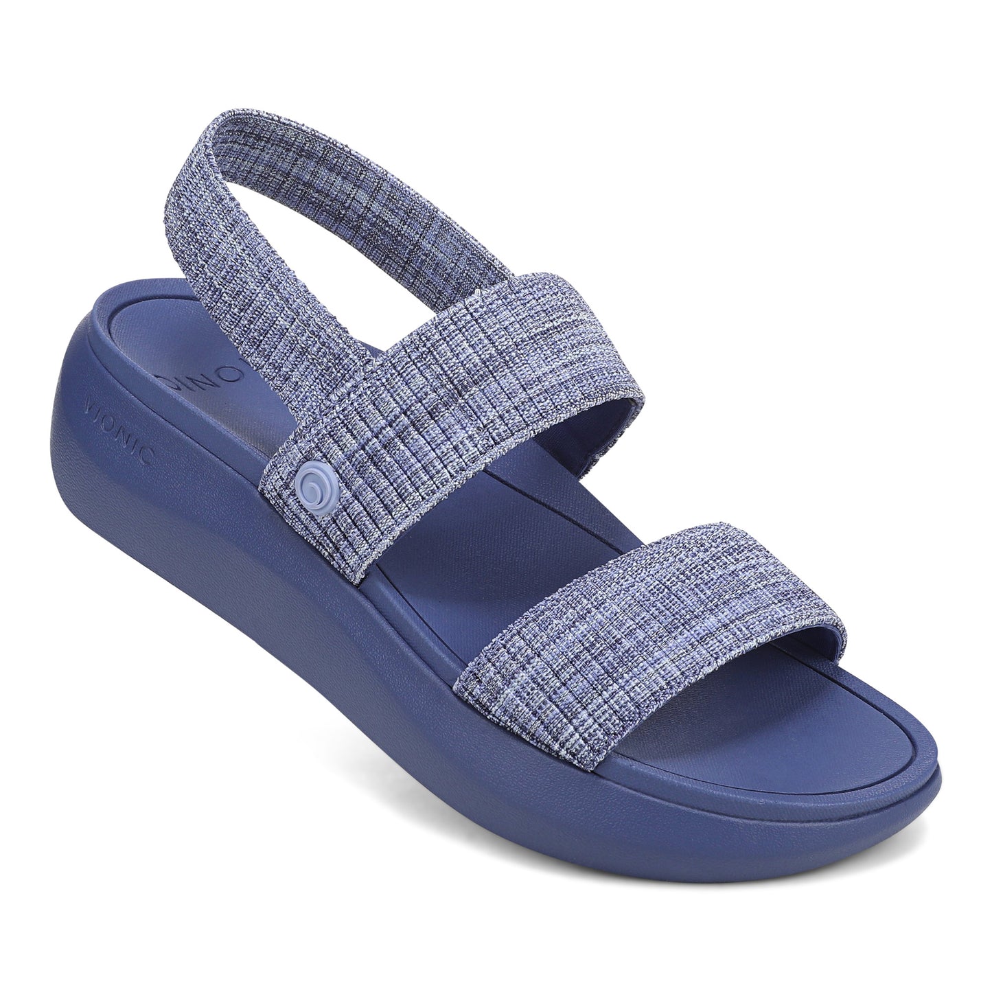 Sky Platform Slingback Sandal - Marlin Blue