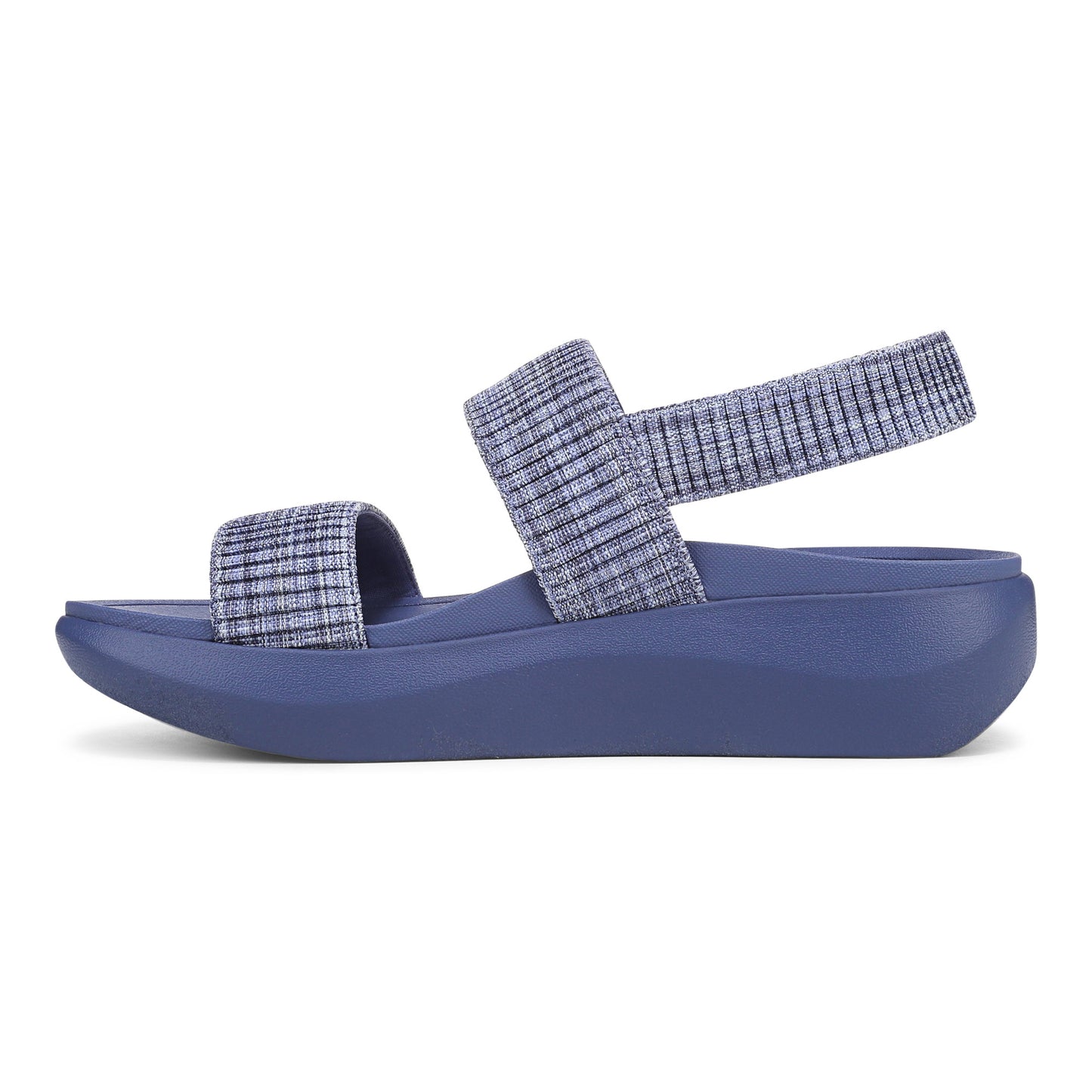 Sky Platform Slingback Sandal - Marlin Blue