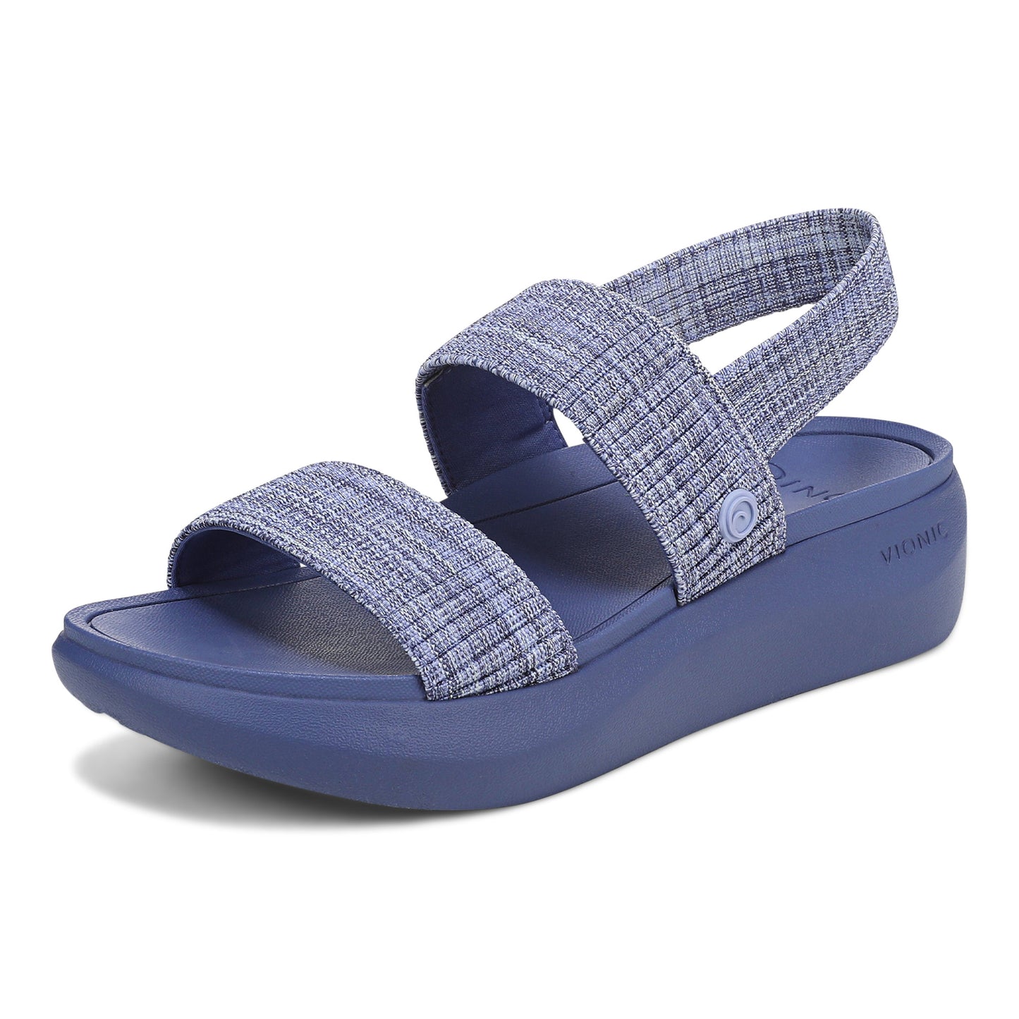 Sky Platform Slingback Sandal - Marlin Blue