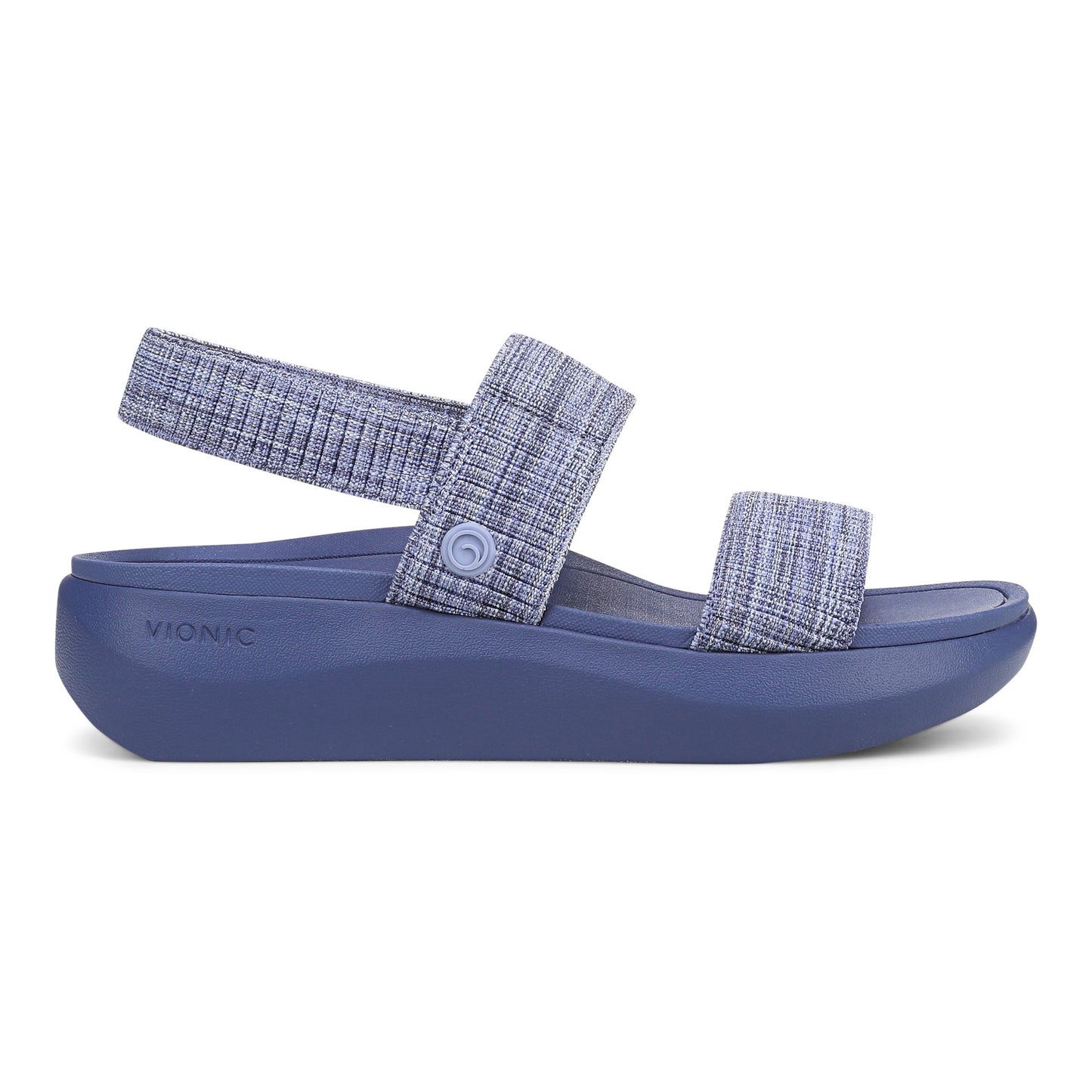 Sky Platform Slingback Sandal - Marlin Blue