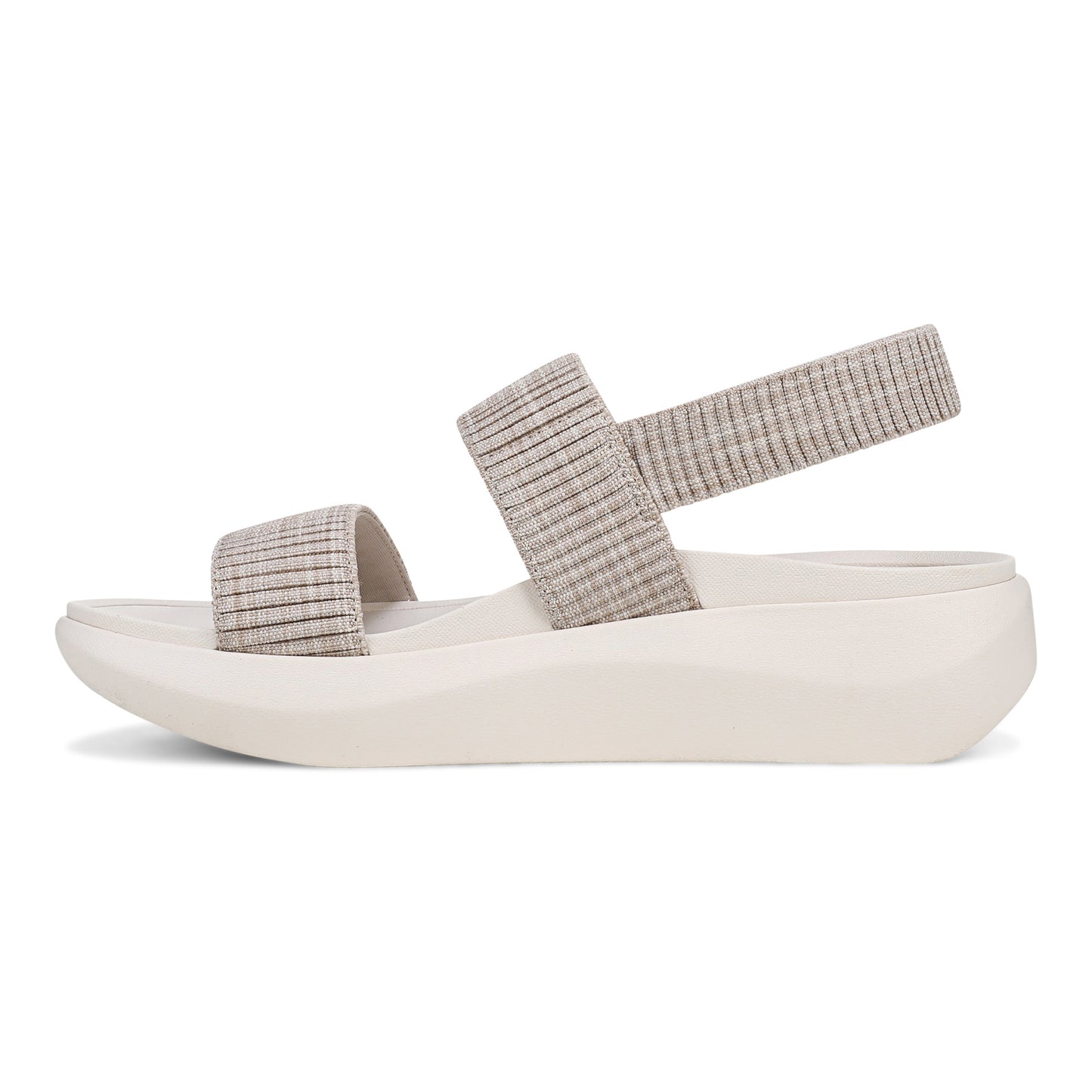 Sky Platform Slingback Sandal - Sea Salt