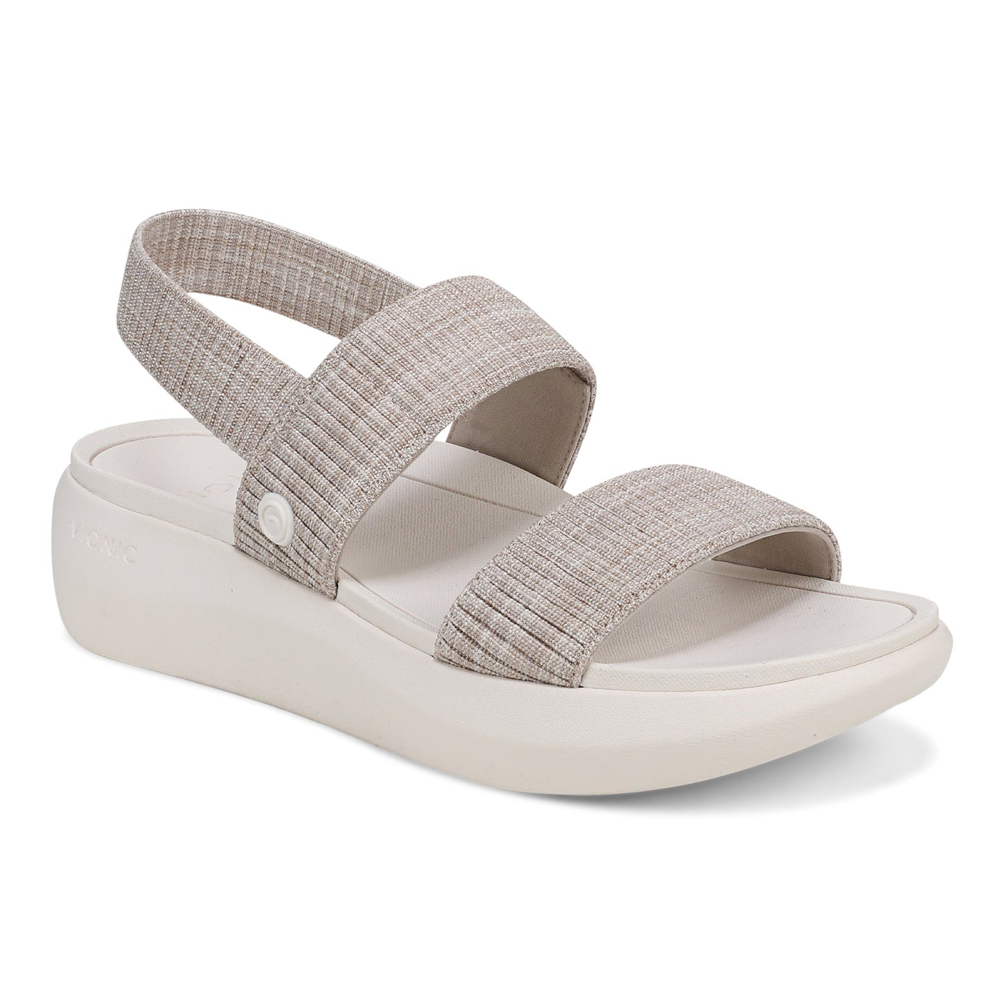 Sky Platform Slingback Sandal - Sea Salt
