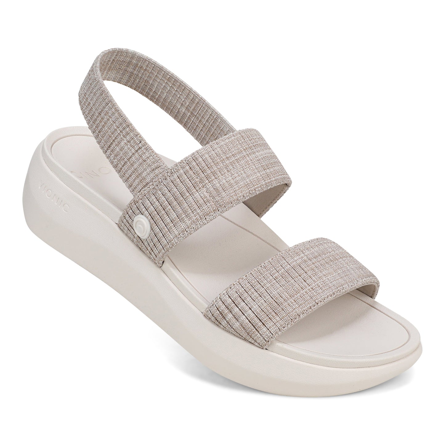 Sky Platform Slingback Sandal - Sea Salt