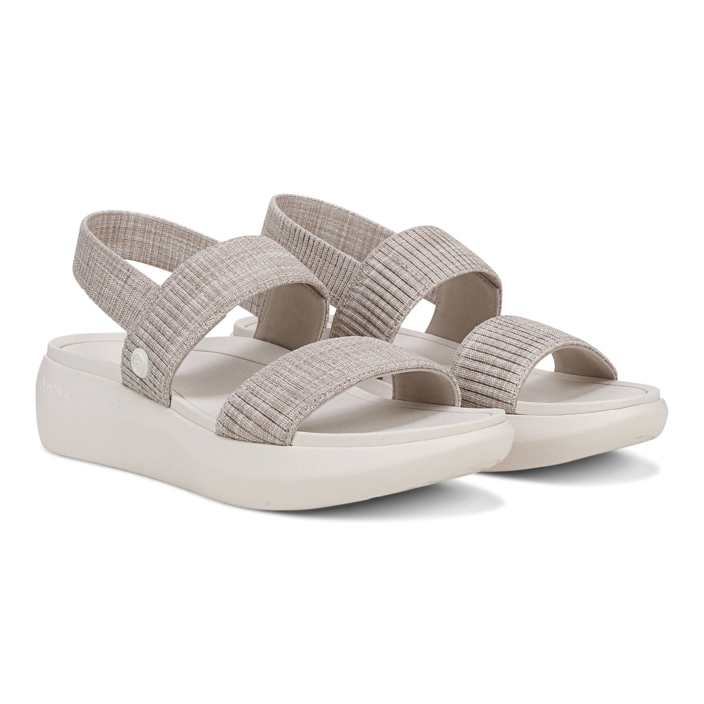 Sky Platform Slingback Sandal - Sea Salt
