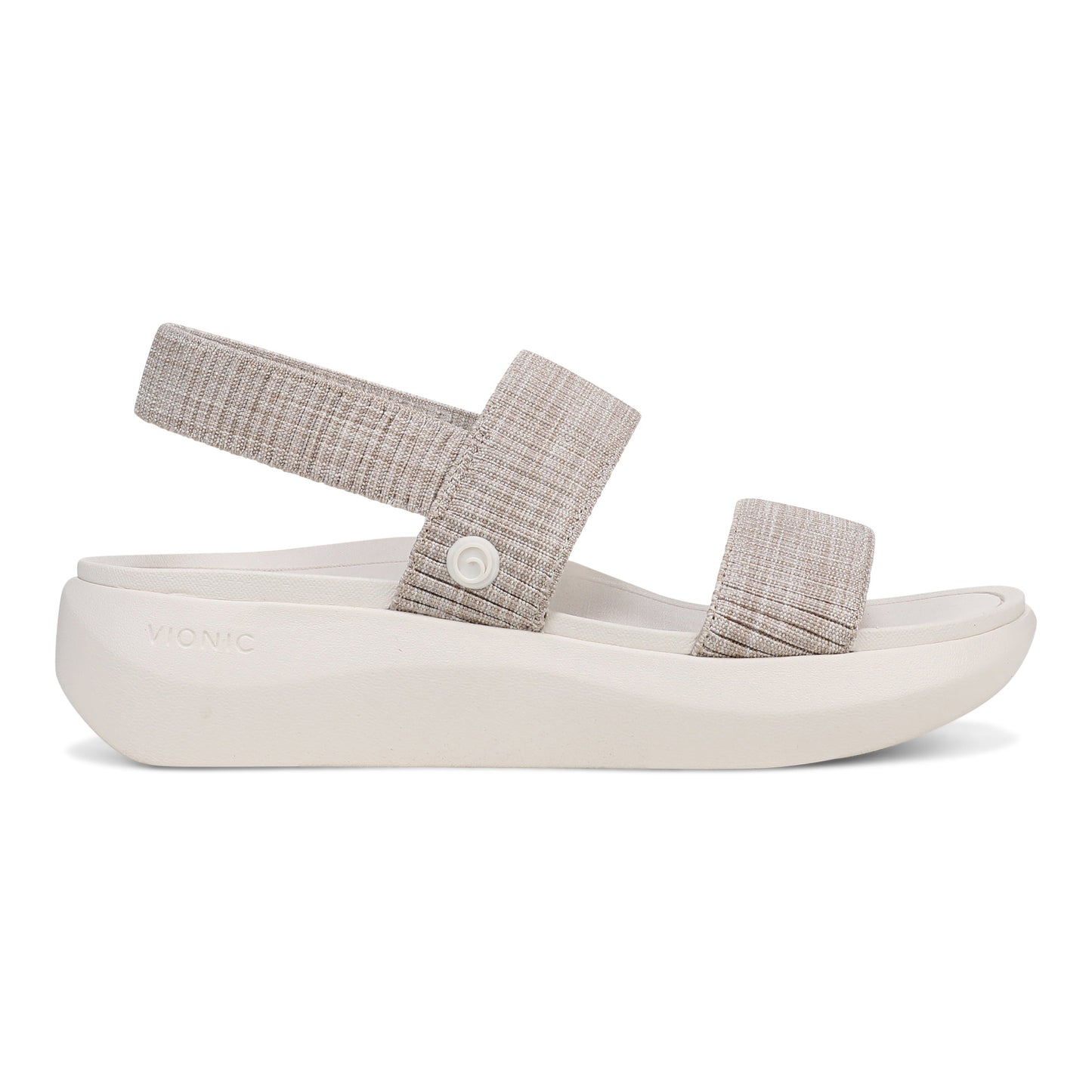 Sky Platform Slingback Sandal - Sea Salt
