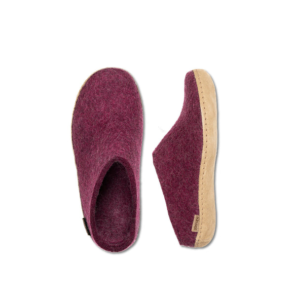 Glerups Slip On- Cranberry