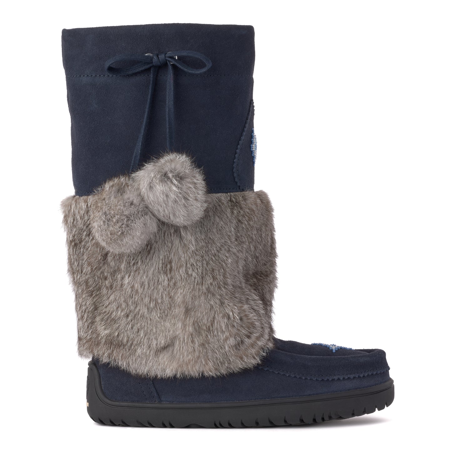 Mukluk Búho Nival Impermeable - Ante Azul Marino