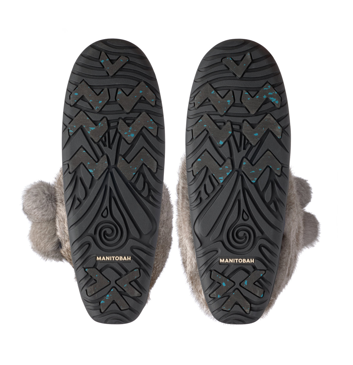 Mukluk Búho Nival Impermeable - Ante Azul Marino