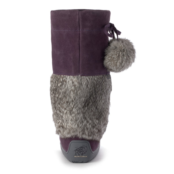 Snowy Owl Waterproof Mukluk - Plum