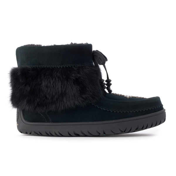 Solstice Ankle Mukluk - Black