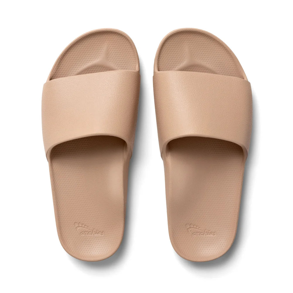 Archies Slide Sandals - Tan