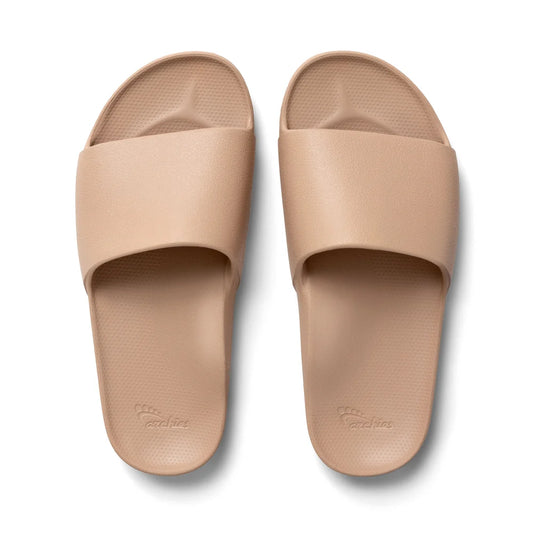 Archies Slide Sandals - Tan