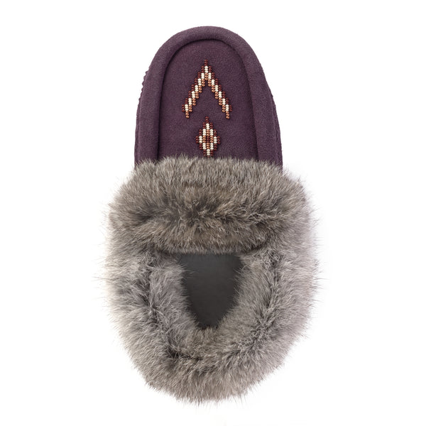 Tipi Moccasins - Plum