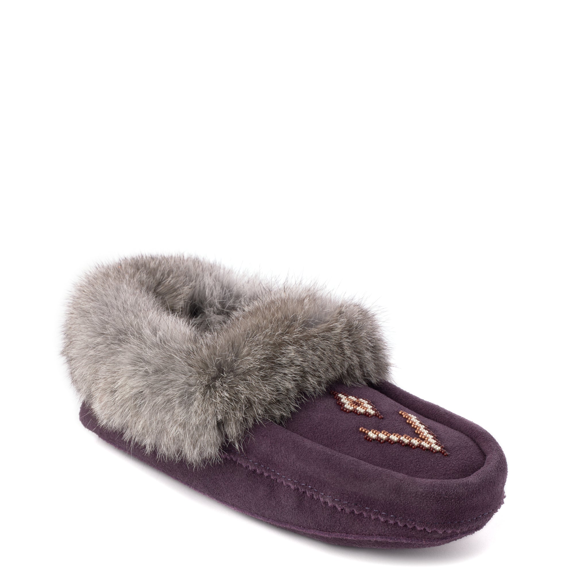 Tipi Moccasins - Plum