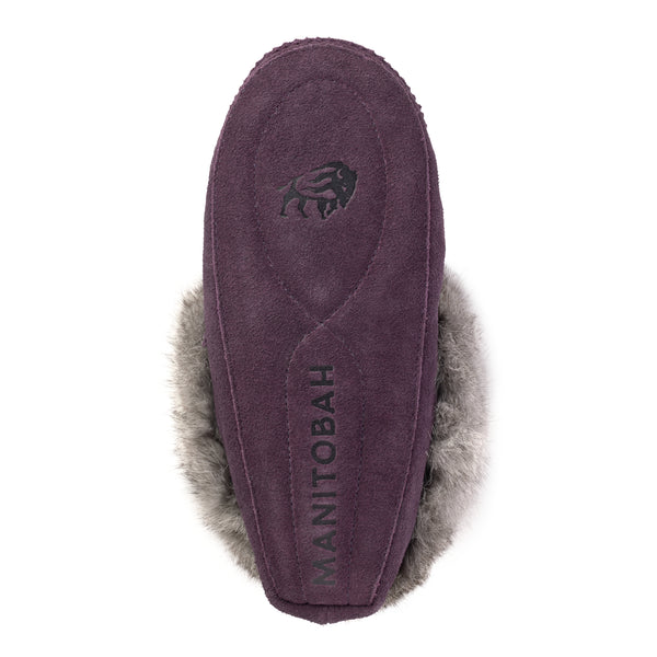 Tipi Moccasins - Plum