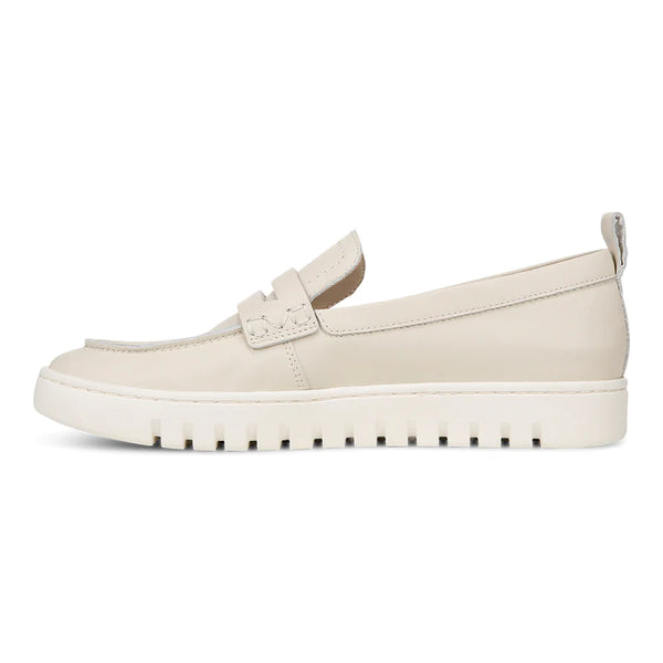 Uptown Loafer - Cream Leather