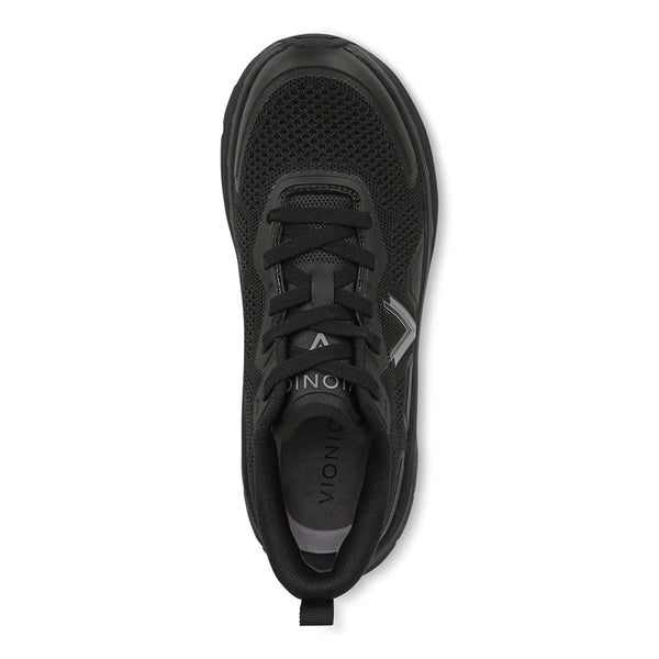 Walk Max Lace up Sneaker - Black
