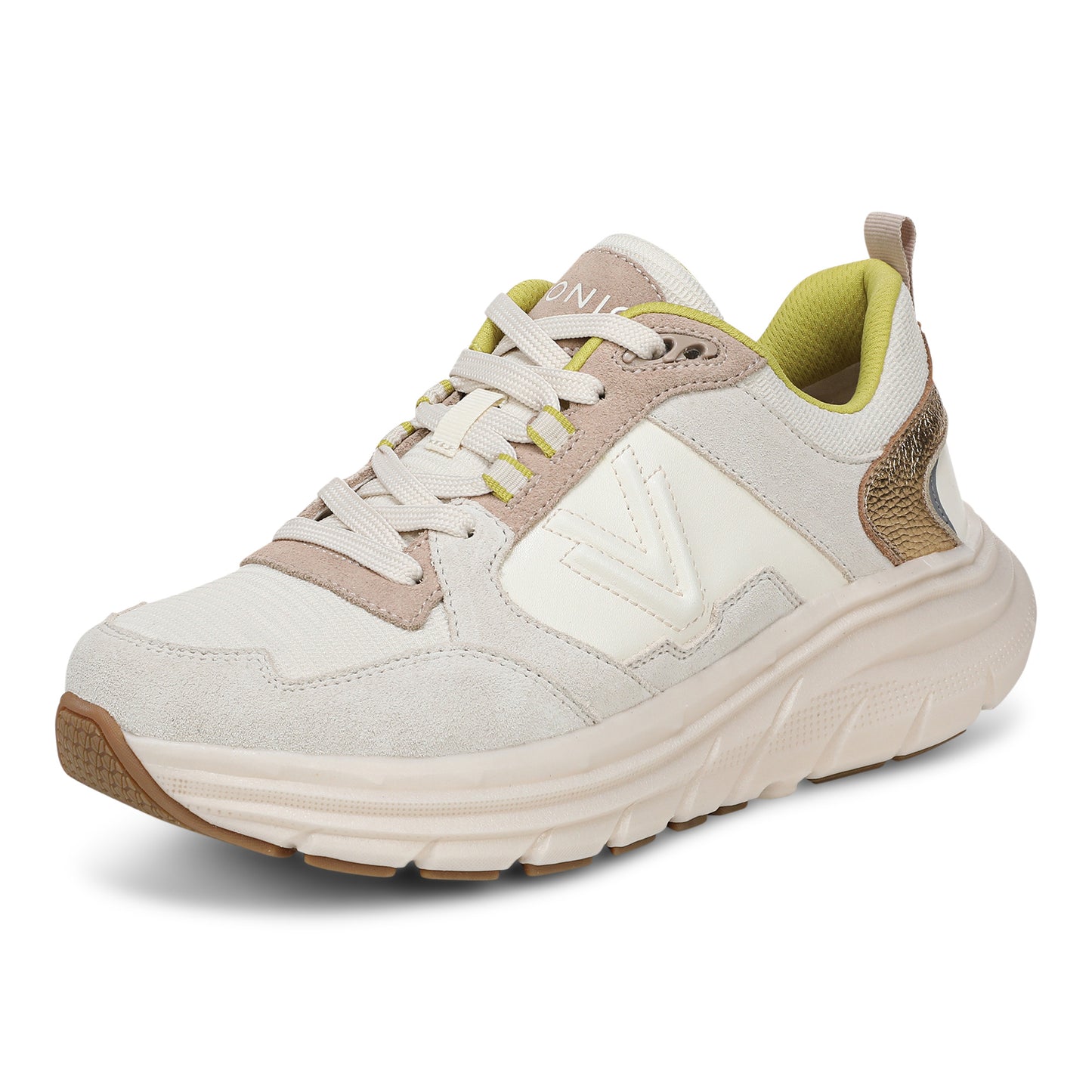 Walk Max Skyline Sneaker - Ivory/Gold