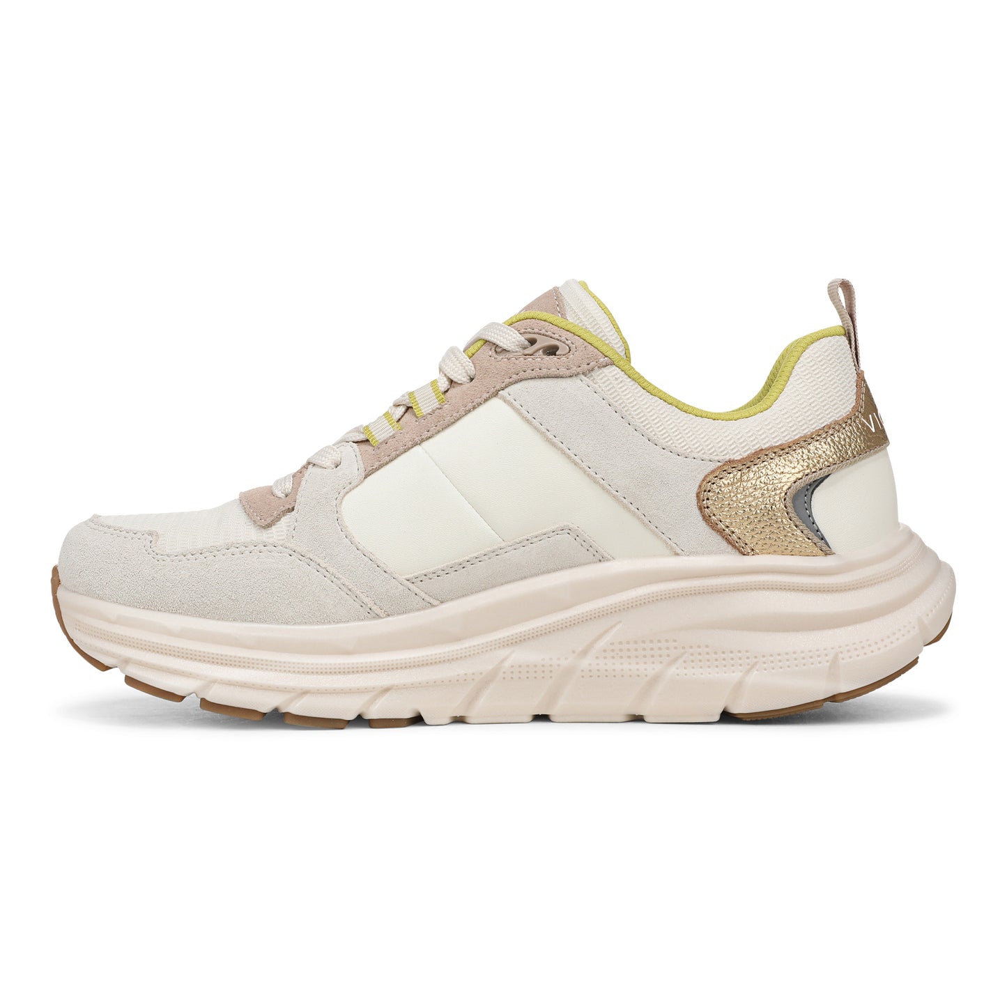 Walk Max Skyline Sneaker - Ivory/Gold