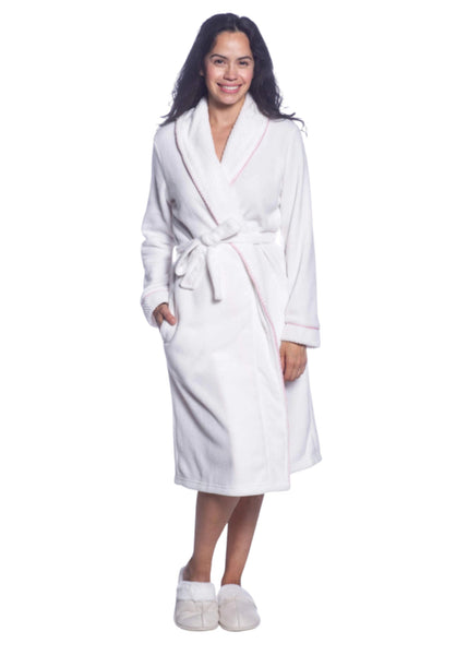 Ladies Robe with Shawl Collar (multiple colors)