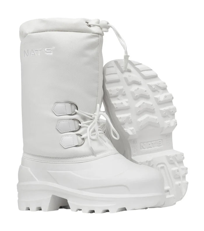 Nat's Winter Boots - White