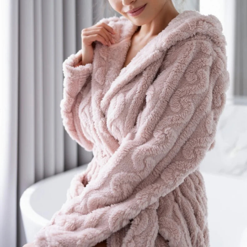 Sensis Giulia Pink Women’s Bathrobe