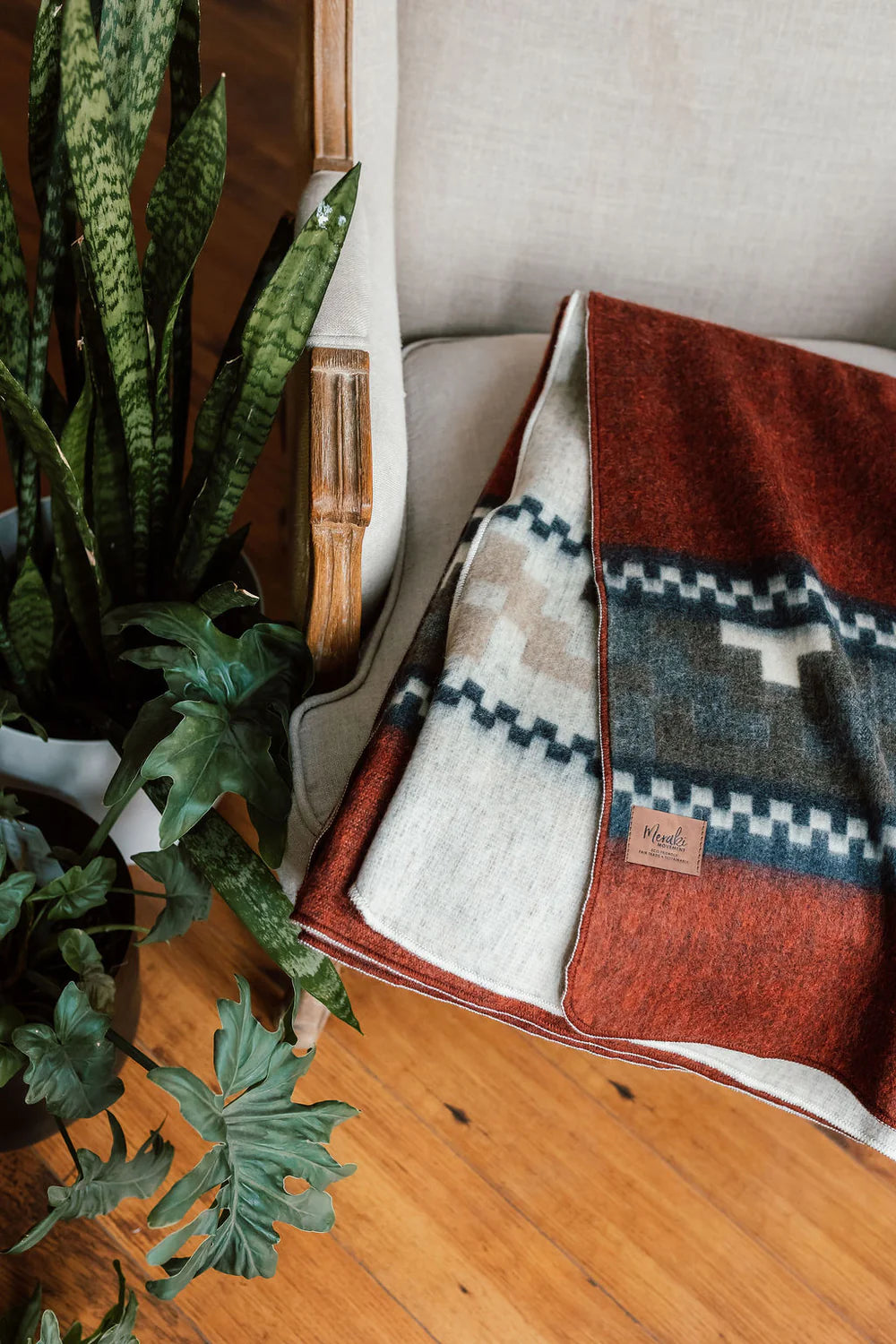 Copper Sand Large Alpaca Blanket