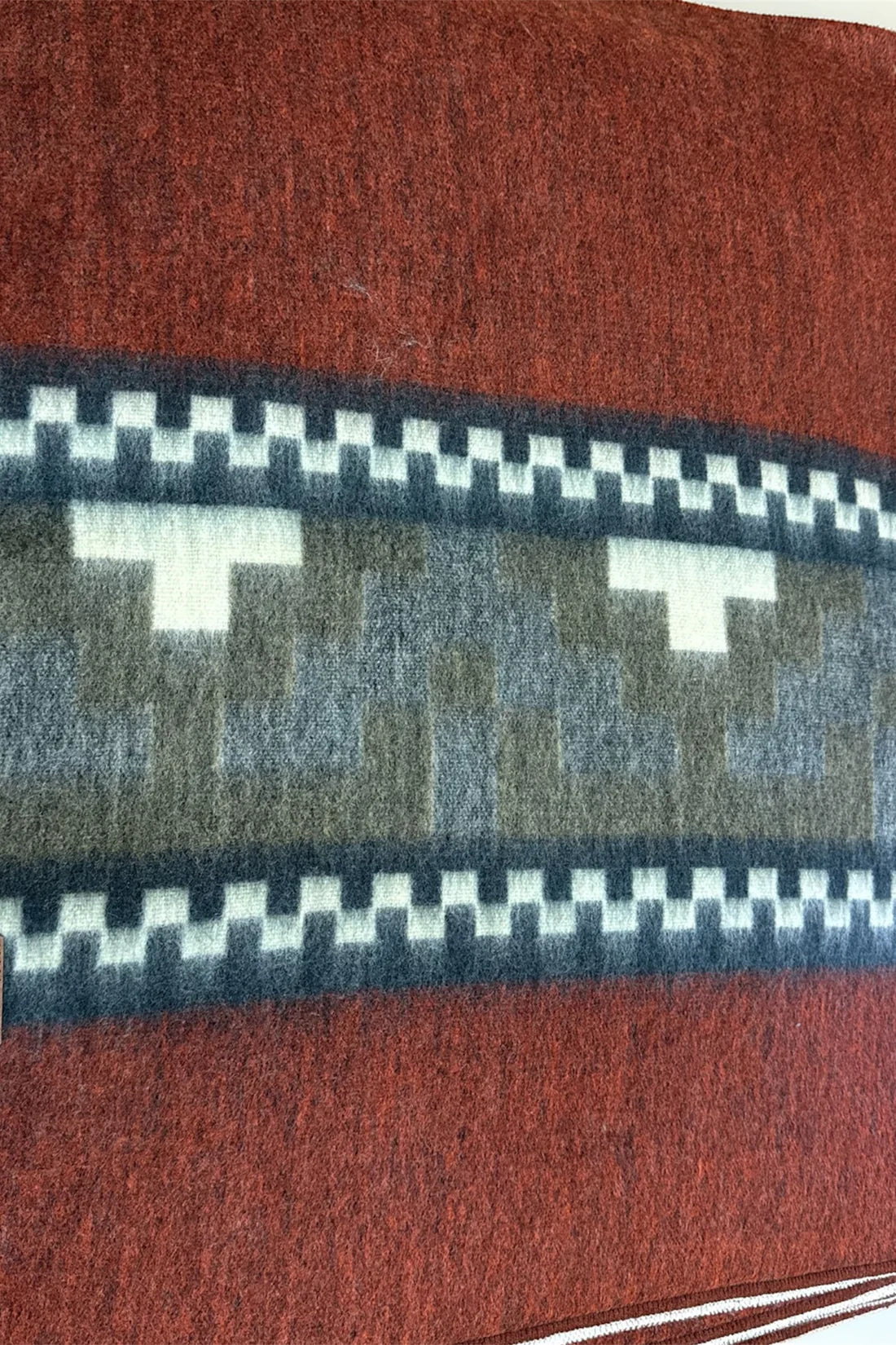 Copper Sand Large Alpaca Blanket