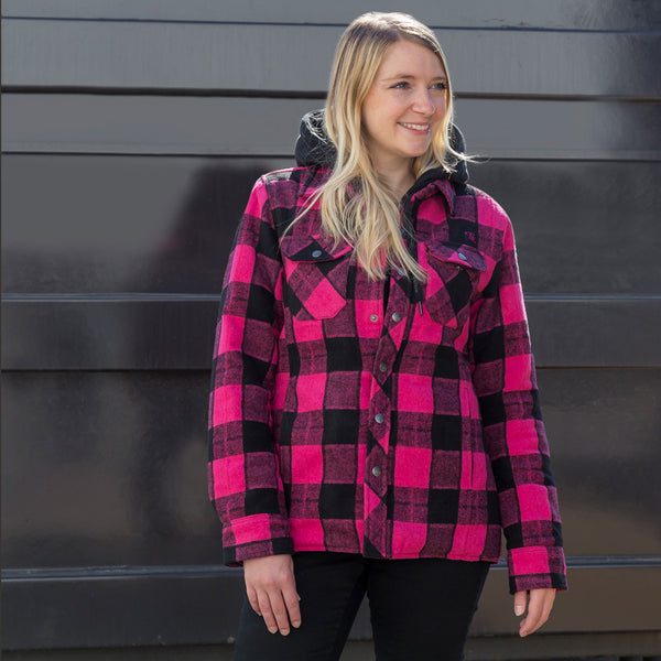 Padded Work Shirt - Fushia