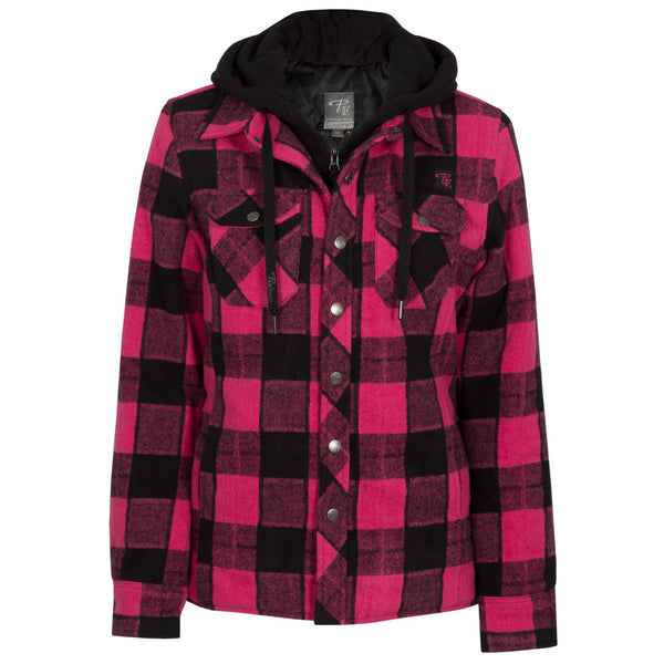 Padded Work Shirt - Fushia