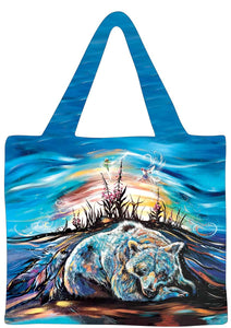 Sleepy Bear Reusable Shopping Bag