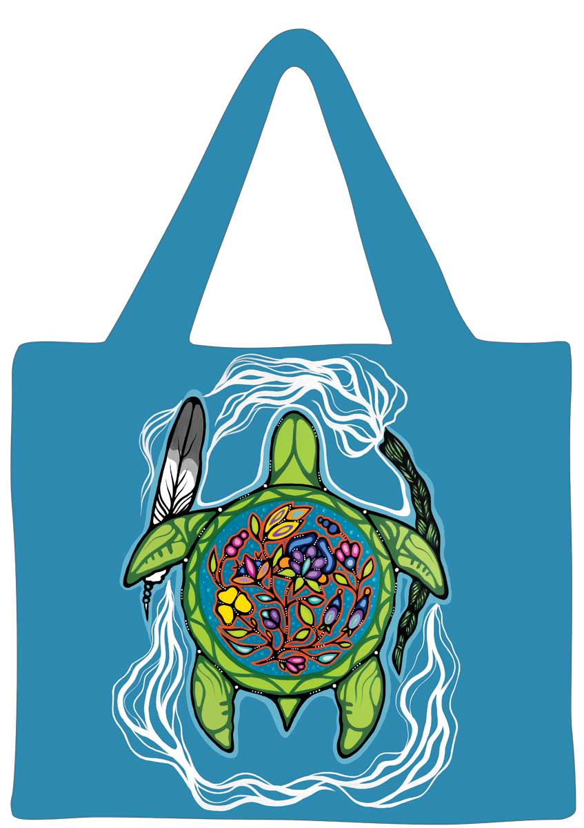 Prayers for Turtle Island Reusable Shopping Bag