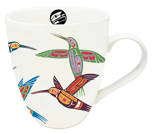 Four Hummingbirds 18oz. Mug