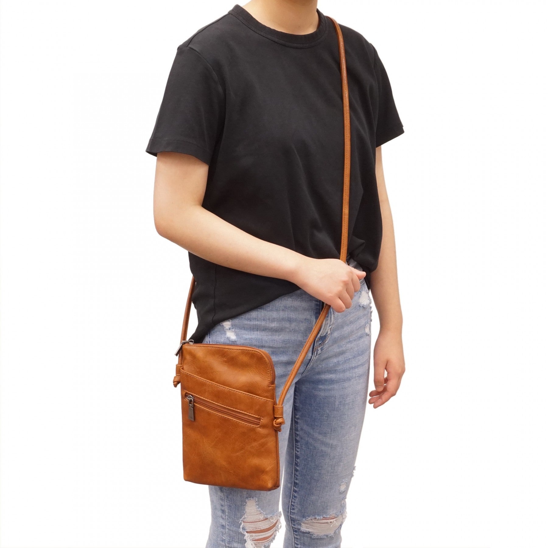 Hannah Crossbody Purse - Black