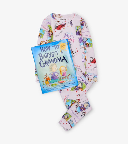 How to Babysit Grandma Pyjama & Book Set