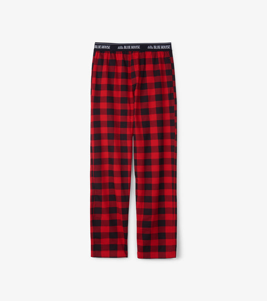 Buffalo Plaid Men's Jersey Pajama Pants