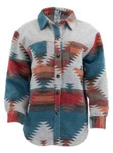 Aztec Jackets - Red/Blue