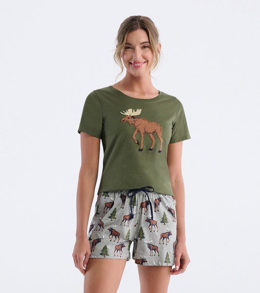 Wild Moose Women's Pyjama Tee