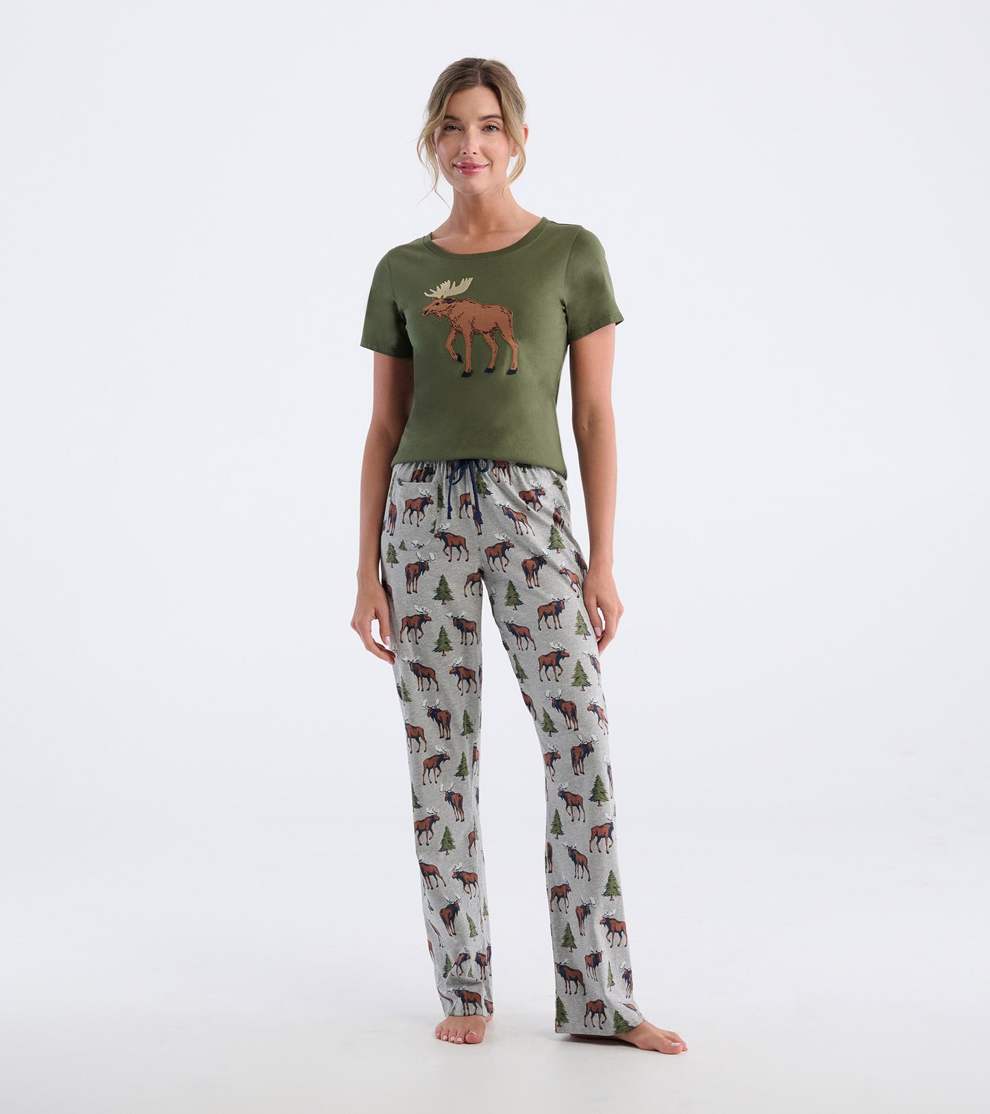 Wild Moose Women's Pyjama Tee
