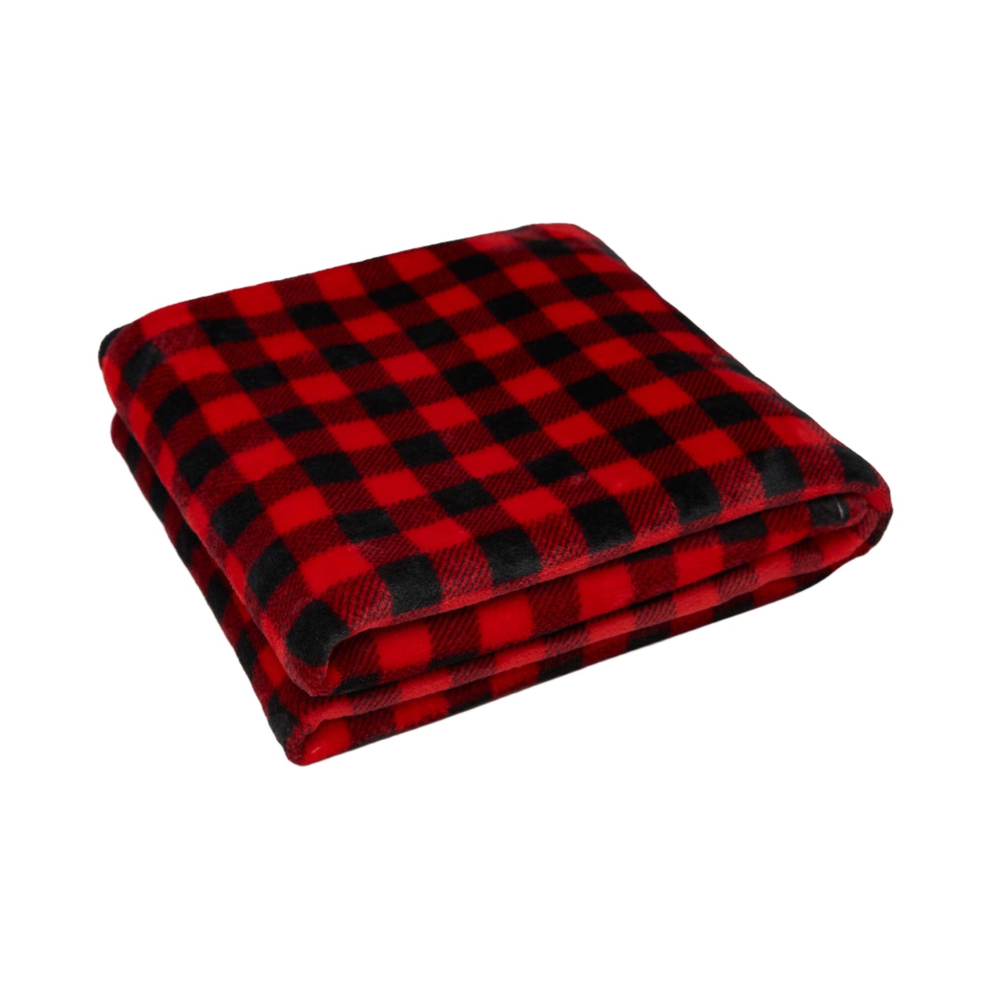 Buffalo Plaid Fleece Blanket