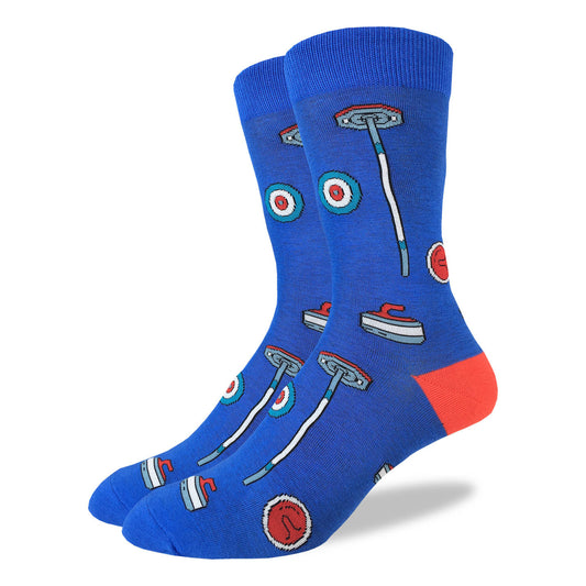 Men's Curling Crew Socks