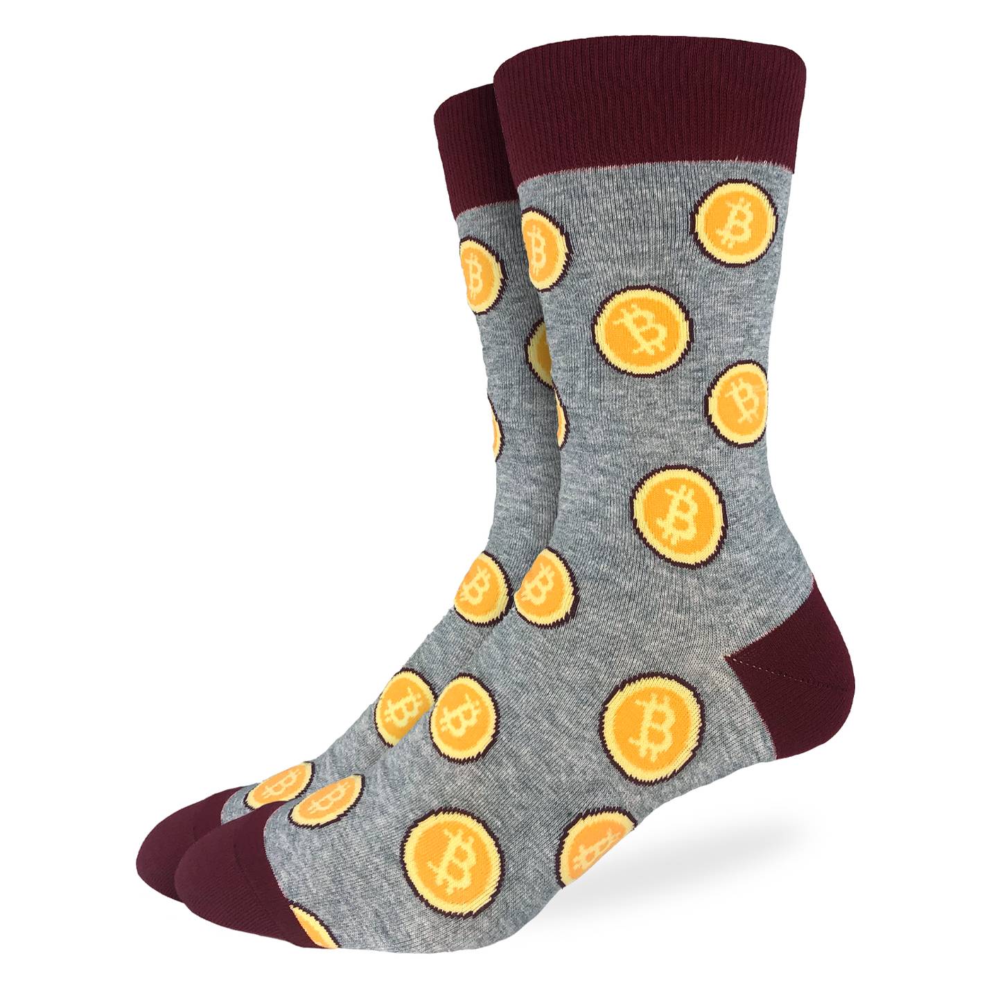 Men's Bitcoin Crew Socks