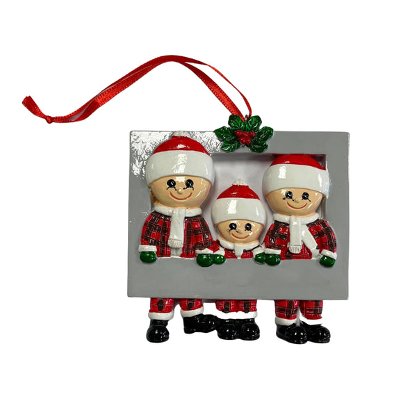 Plaid Christmas Ornaments